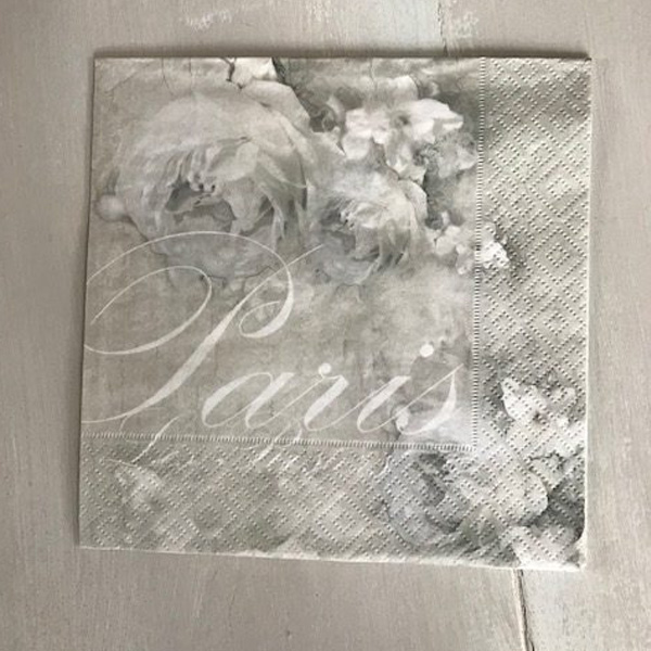 Evente mit vintages bedruckte Servietten