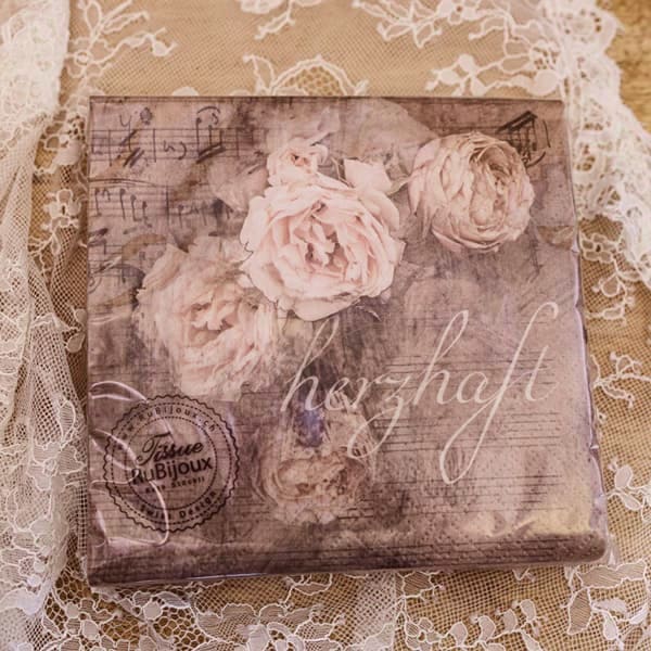 Ihre Wünsche für romatische bedruckte Servietten